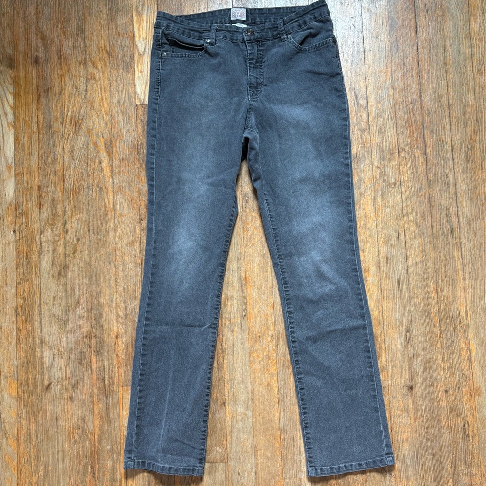 Canyon River Blues Women’s Grey Slim Jeans - sz 10